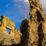 Formation rocheuse en arche dans le massif gréseux de l'Isalo